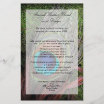 Rich Peacock Feather com Green Moss