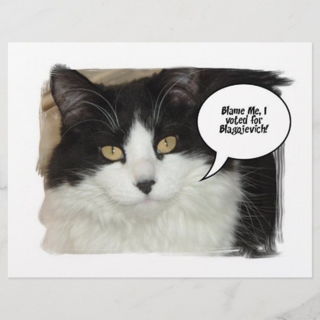 Flyer Rod Blagojevich (Frente)