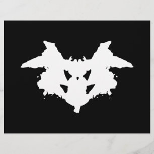 Flyer Rorschach Inkblot