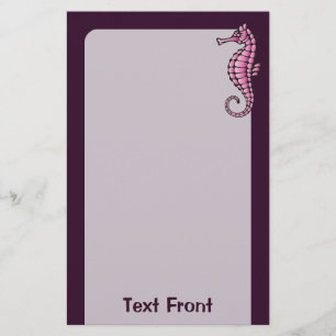 Flyer Rosa do cavalo marinho