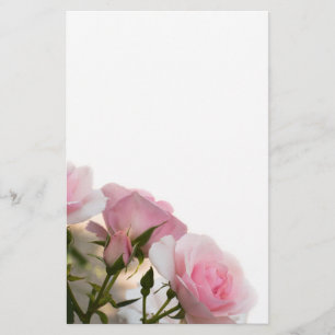 Flyer Rosas cor-de-rosa