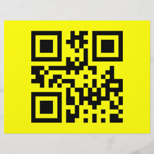 Flyer Rosto feliz invertido ☻ — Código QR