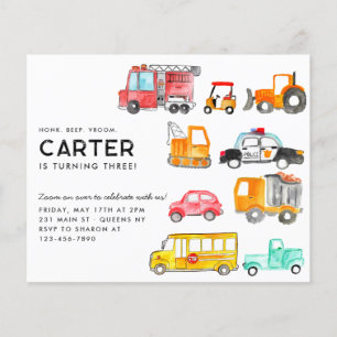 Flyer Rua de Aniversário do Transporte de Sala de Honra 