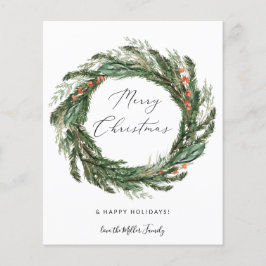 Flyer Rua do Orçamento - Feliz Natal