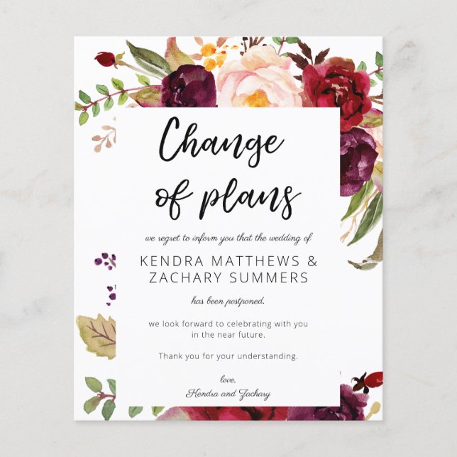 Flyer Rua do Orçamento Marasala WH Mudança de Planos (Frente)