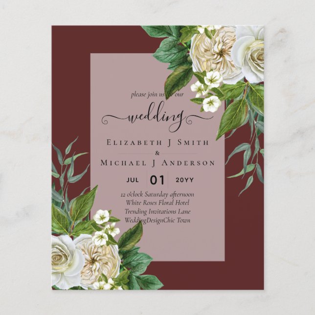 Flyer RUAS BRICAS ORÇAMENTAIS Convites CICM (Frente)