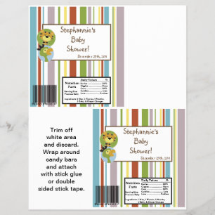 Flyer Safari dos contos da selva do envoltório do bar d