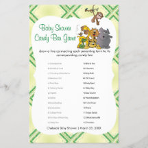 Safari Selgle Baby Animal - Bar De Candy