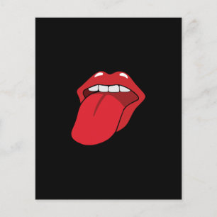 Flyer Saída de língua