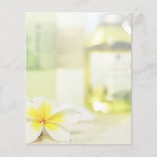 Flyer Salão de beleza da massagem dos cuidados com a