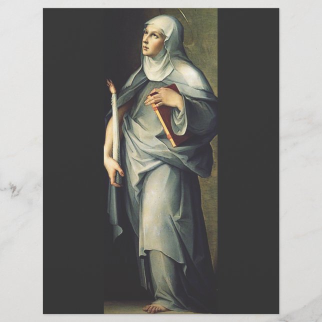 Flyer Santa Brígida da Suécia (Frente)