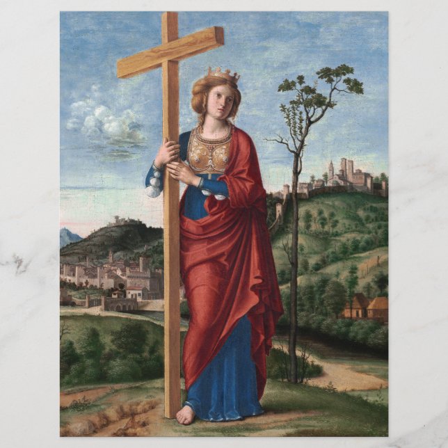 Flyer Santa Helena com a Vera Cruz Arte Sacra (Frente)