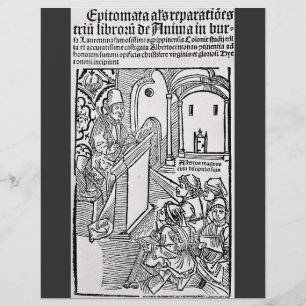 Flyer Santo Alberto Magno Doutor Universal da Arte