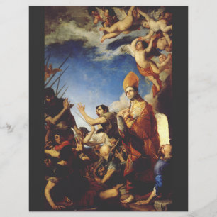 Flyer Santo Januarius, Bispo de Benevento - Belas Artes