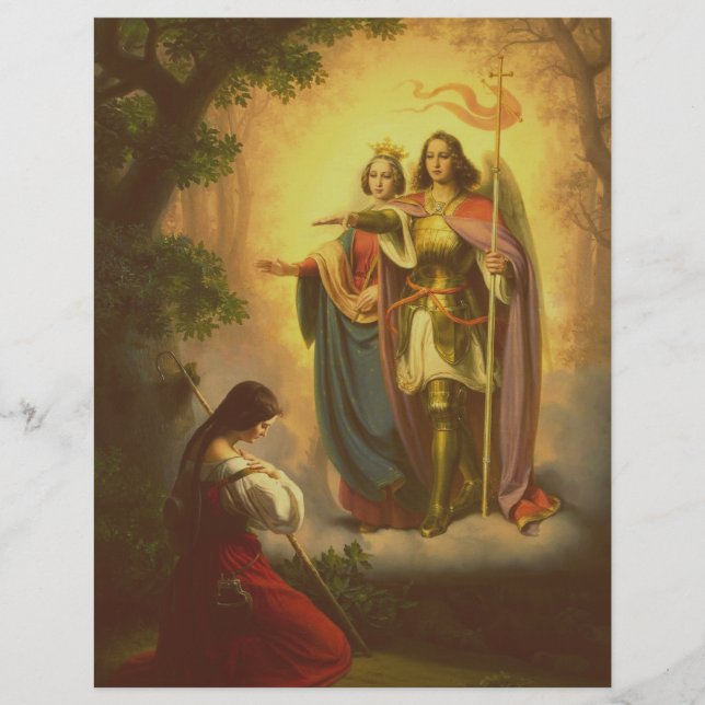Flyer Santo Joan of Arc (Frente)
