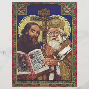 Flyer Santos Cyril e Metodius Patrons da Europa