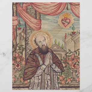 Flyer São Francisco de Sales Bispo de Genebra