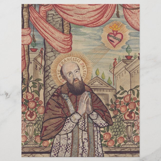 Flyer São Francisco de Sales Bispo de Genebra (Frente)