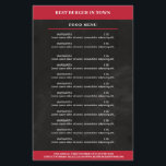Flyer Schwarz, Raiz<br><div class="desc">Flyer in Schwarz Rot,  gut geeignet für Restaurants,  Essen-Lieferservice. Editieren Sie ihr Produkt einfach em dem Sie ihren Text eingeben. Sie können die Schriftart,  Farbe und die Position individuell durante o "weitere Personalisierung" auswählen.</div>