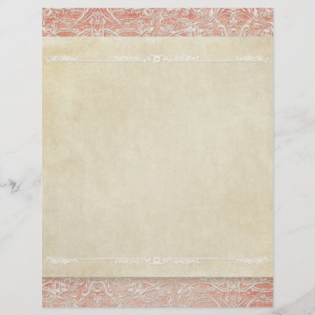 Flyer Scrapbook Pages Vintage França Regresso (Frente)