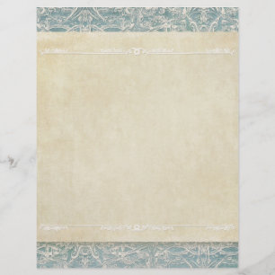 Flyer Scrapbook Pages Vintage França Regresso