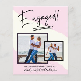 Flyer SCRIPT DE Anúncio do NOIVADO FOTO ORÇAMENTAL