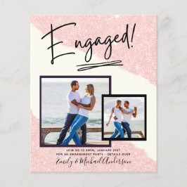 Flyer SCRIPT DE Anúncio do NOIVADO FOTO ORÇAMENTAL