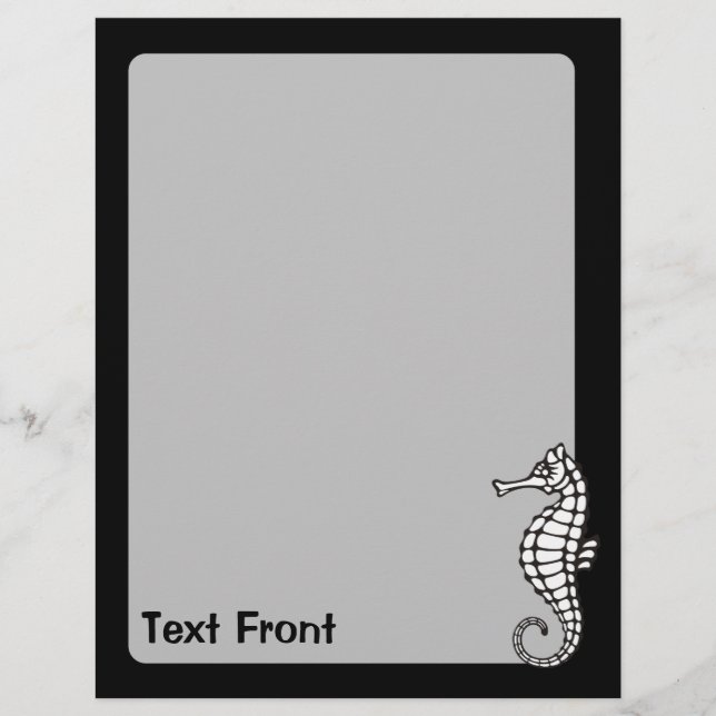 Flyer Seacavalo Branco (Frente)