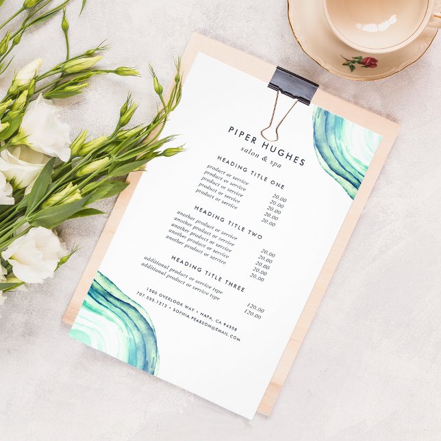 Flyer Seaglass Geode | Preços e serviços (Criador carregado)