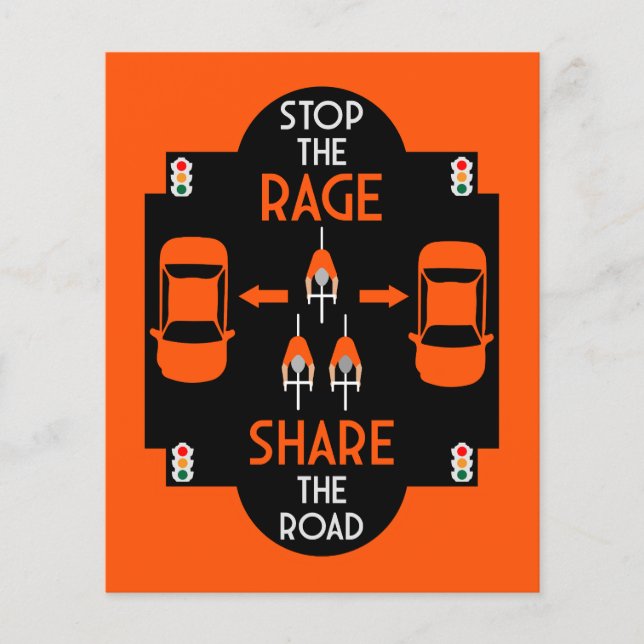 Flyer Segurança rodoviária (Frente)