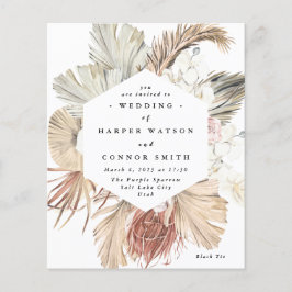 Flyer Selva Tropical Floral de Grass Grass