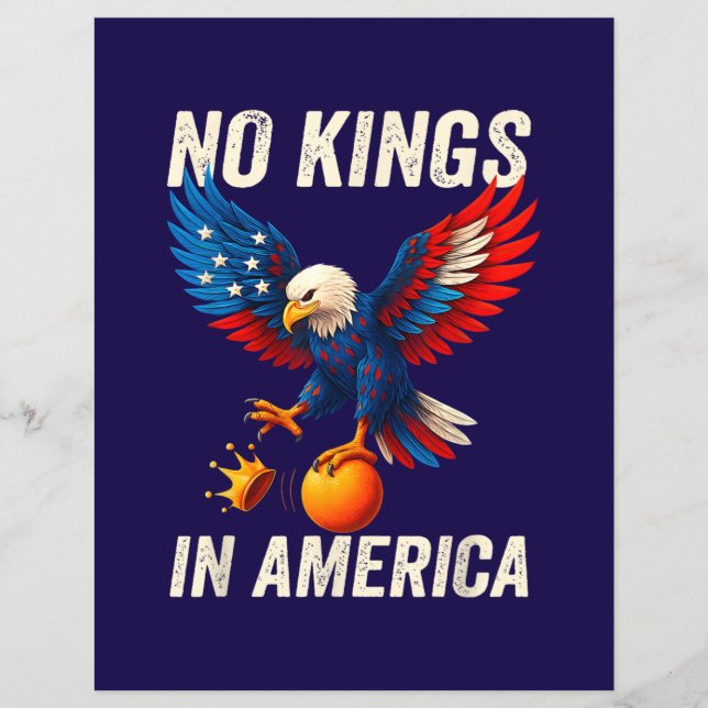 Flyer Sem Reis na América (Frente)