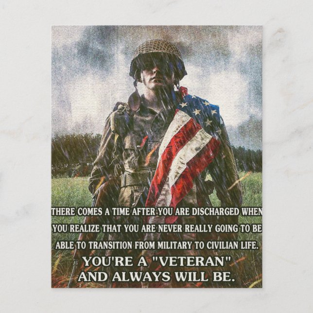 Flyer Sempre Um Veterano (Frente)