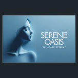 Flyer Serene Beauty Skincare, Massagem, Spa<br><div class="desc">Elevem sua presença profissional com nosso modelo tranquilo, graciosamente apresentando a imagem lateral do rosto de uma mulher em tons azuis suaves. À direita desta imagem serena, há espaço para texto personalizado, permitindo personalização com seu nome ou nome comercial. Ideal para spas, estéticos, negócios de beleza, marcas de skincare e...</div>