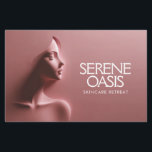 Flyer Serene Beauty Skincare, Massagem, Spa Pink<br><div class="desc">Elevem sua presença profissional com nosso modelo tranquilo, graciosamente apresentando a imagem lateral do rosto de uma mulher em tons cor-de-rosa suave. À direita desta imagem serena, há espaço para texto personalizado, permitindo personalização com seu nome ou nome comercial. Ideal para spas, estéticos, negócios de beleza, marcas de skincare e...</div>