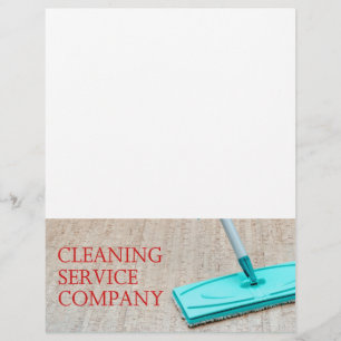 Flyer Serviço da limpeza