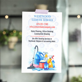 Flyer Serviço de Limpeza