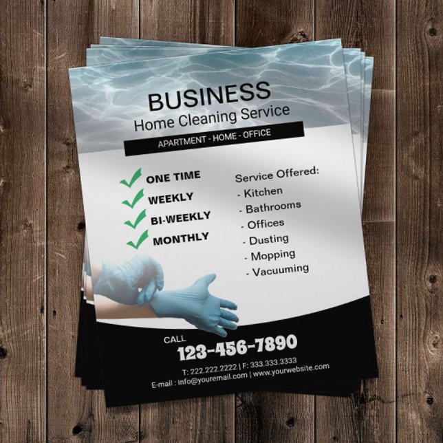 Flyer Serviço de Manutenção de Casa Profissional (Criador carregado)