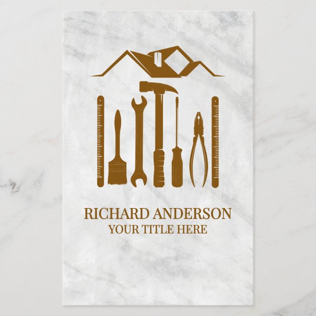 Flyer Serviço de Reparos Automotivos do Faz-tudo em Márm (Frente)