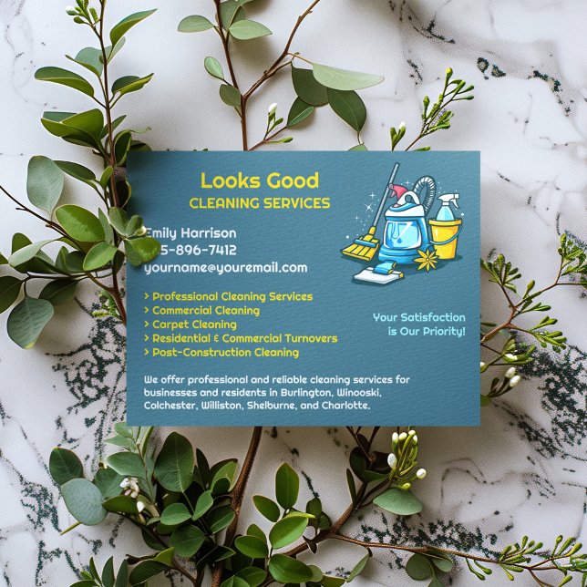 Flyer Serviços de Limpeza (Criador carregado)