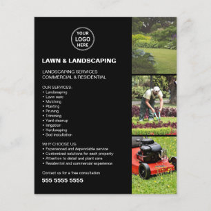 Flyer Serviços de Paisagismo e Manutenção de Jardins Emp