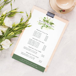 Flyer Serviços e Preços de Práticas Selvagens