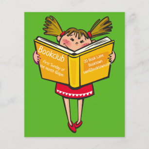 Flyer Sessão do livro do grupo do Bookclub