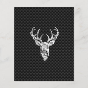 Flyer Silver Buck no Decor de Fibra de Carbono