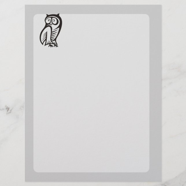 Flyer Símbolo de coroa preto (Frente)