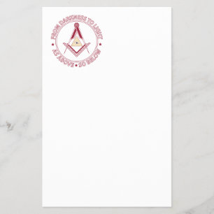 Flyer Símbolo de maçonaria