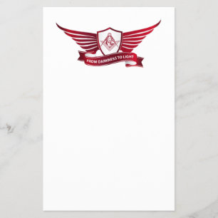 Flyer Símbolo e protetor da maçonaria