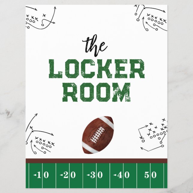 Flyer Sinal de Festa de Futebol no Primeiro Ano (Frente)