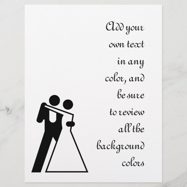 Flyer Sinal IntI para Noiva e noivo (Frente)