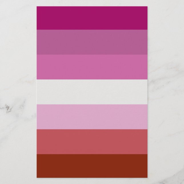 Flyer Sinalizador do Orgulho Lésbico (Frente)